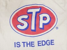 VINTAGE 80' STP CAR OIL COMPANY PROMO THIN 50/50 T-SHIRT SZ MEDIUM