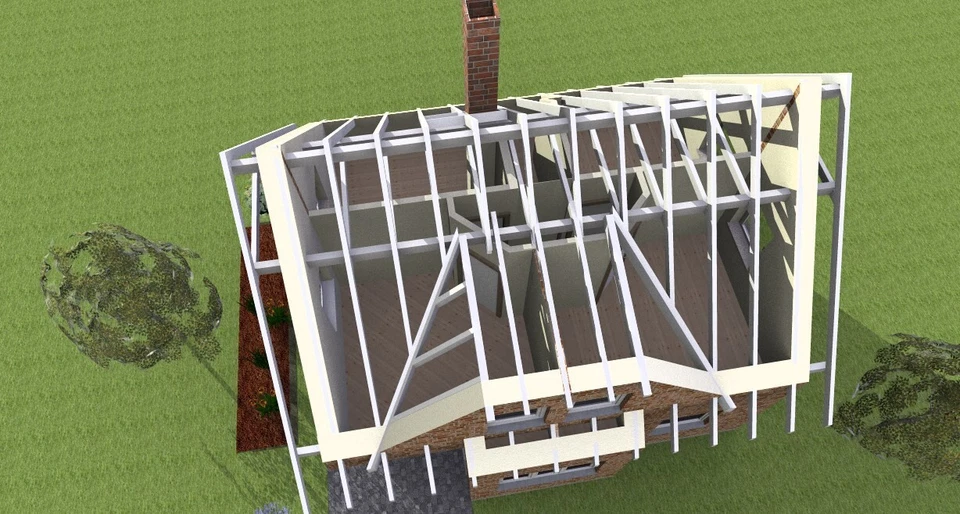 -Aktion-Haus "Epe" als 3D CAD Haus mit Cadvilla ab Version 12 - Bild 4 von 4