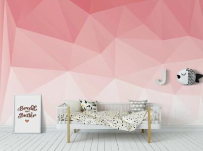 3D Pink Graphics ZHUA16665 Wallpaper Wall Murals Removable Self-adhesive Ann 24