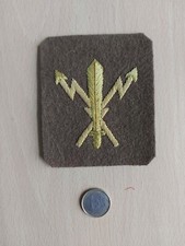 fregio da cappello ufficiale guerra elettronica  esercito uniforme divisa 