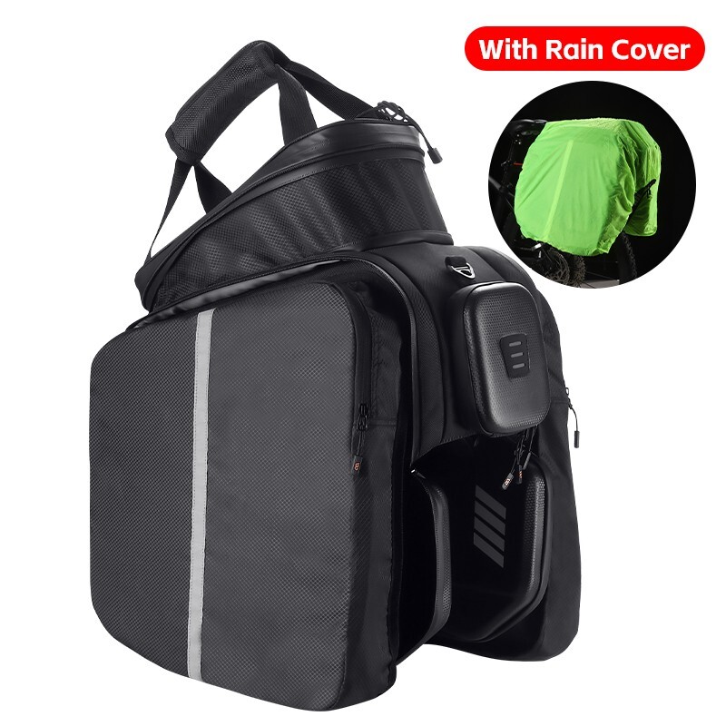 WEST BIKING Waterproof E-bike Battery Bike Pannier Hard Shell