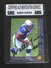 HOF WALTER JONES 1997 UD3 ROOKIE SIGNED AUTOGRAPHED CARD #2 CAS AUTHENTIC