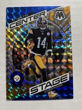 2023 Mosaic George Pickens /99 Blue Mosaic Prizm Center Stage #CS-GP Steelers