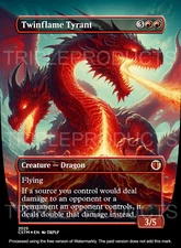 Twinflame Tyrant - Anime Waifu High Quality Altered Art Custom card