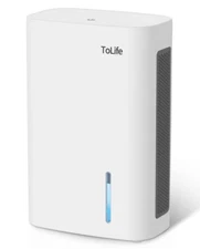 ToLife TZ-C4S Dehumidifier For Home, 62 OZ Dehumidifier with Auto Shut Off