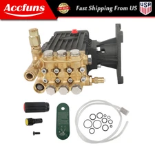 4400 psi Pressure Washer Pump Power Washer Pump 4 GPM 1" Shaft Horizontal New