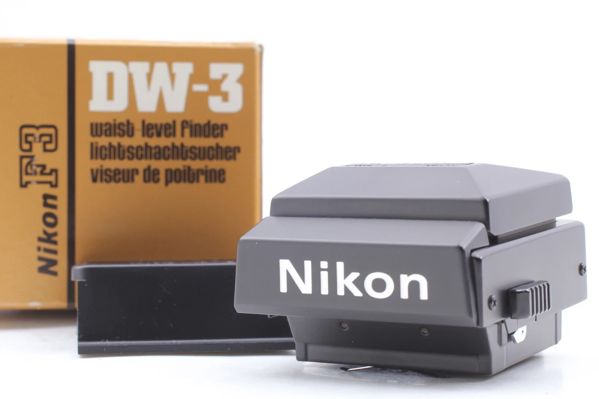 Unused w/ Box] Nikon DW-3 Waist Level WL View Finder For F3/HP/T