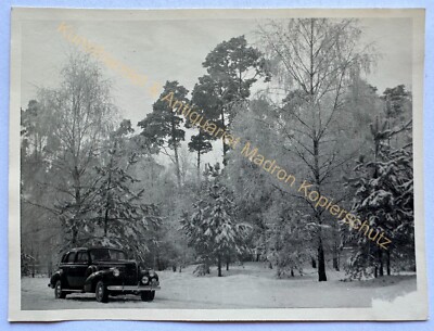 orig. Foto Berlin Frohnau 1940 Auto Automobil Oldtimer 