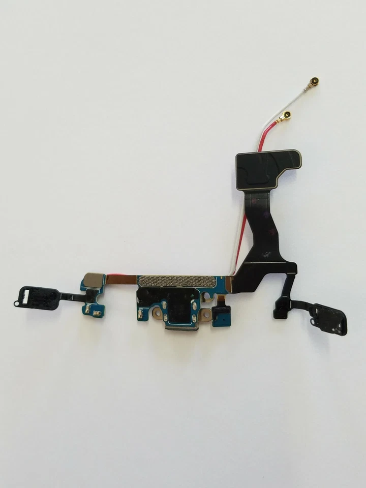 Samsung Galaxy S7 Edge SM-G935A carregador USB porta de carregamento micro dock cabo coaxial - Imagem 4 de 4