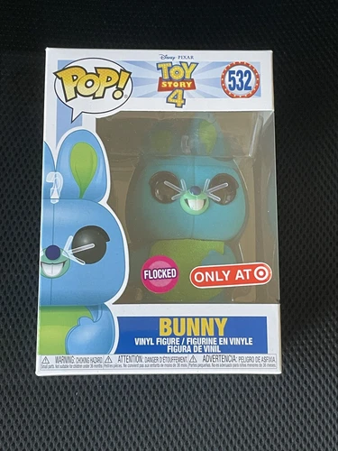 Funko Pop Disney Pixar Toy Story 4 BUNNY (Flocked) #532 2019 Target Exclusive!!