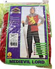 Rubies Medievil Lord Childs HALLOWEEN COSTUME BOYS Size Small 4-6 Age 3-4 Yrs 