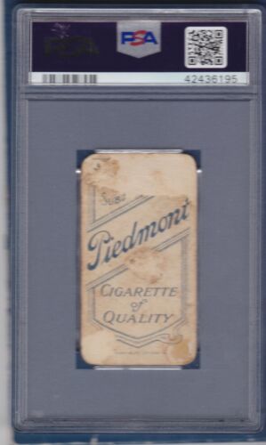 T206 Piedmont George Mullin, Throwing, PSA GOOD 2 (Paper Loss on 
