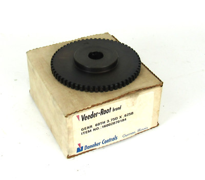 Veeder-Root 16002070184 Gear 60TH 3.75D x .625B NEW