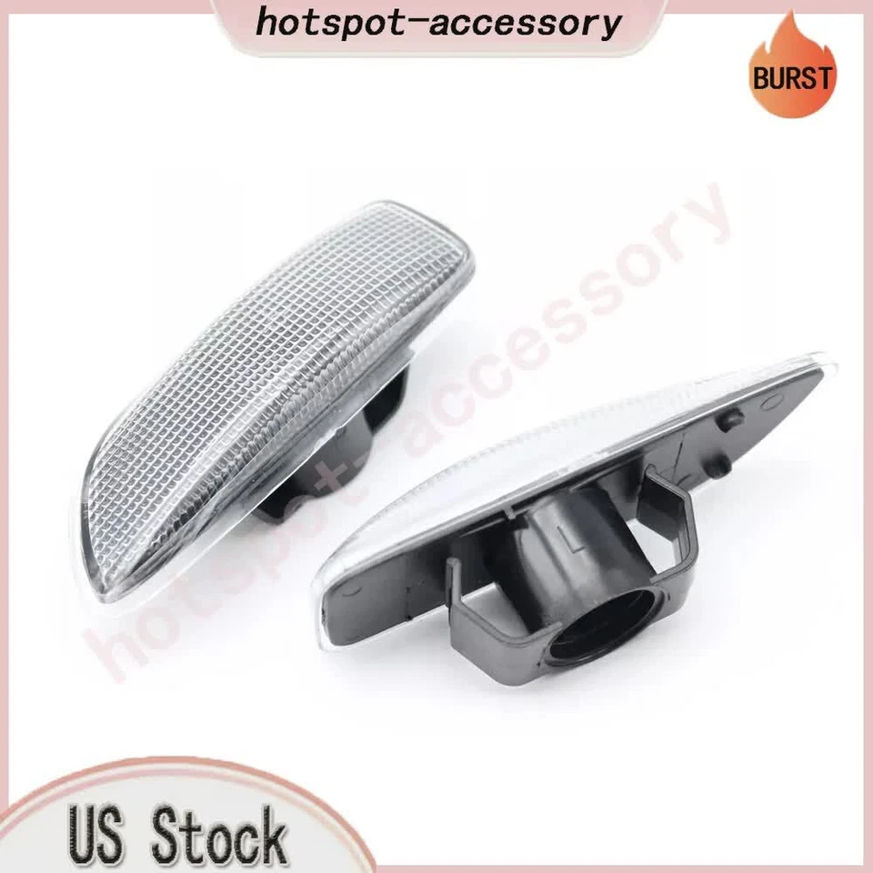 Luz de señalización lateral izquierda+derecha para VOLVO S60 V70 S80 XC90 parachoques señal de giro Foto 3 de 4