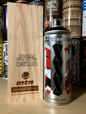 Montana MTN Paint Limited Edition Spray Paint Can - Delta x Ruyzdael (2022) RARE