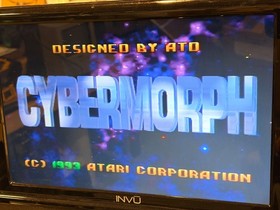 Atari Jaguar System Console Bundle w/ Cybermorph Game COMPLETE IN BOX Tested CIB