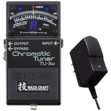 BOSS TU-3W Chromatic Tuner Waza Craft Premium Guitar Pedal Board TU3W Buffer
