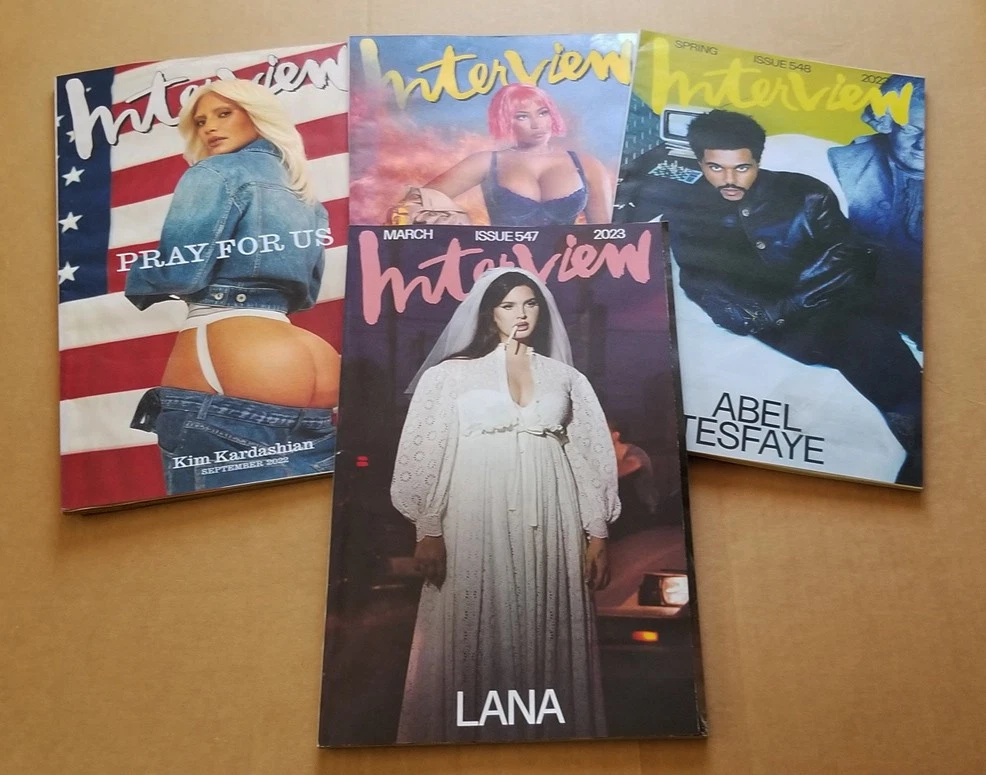 ★レア INTERVIEW magazine #548／ザ・ウィークエンド Interview Magazines for sale | eBay