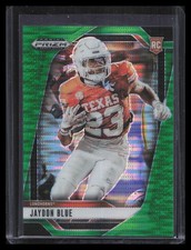 Jaydon Blue 2025 Panini Prizm Draft Picks #127 Prizms Green Pulsar #/25