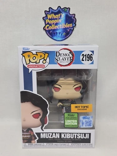 Funko Pop! Demon Slayer Muzan Kibutsuji (Metallic) Exclusive #2196 W/ Protector