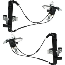 Power Window Regulator Set For 2000-2006 Chevrolet Tahoe Rear with Motor