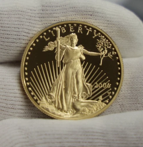 2006 W US Proof Gold Eagle 1 oz $50 Gem Coin!!