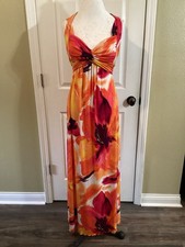 VTG “Studio Y” Dress Shoulder Straps & Halter Top with Padded Bra Area Sz. Med