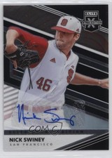 2020 Panini Elite Extra Edition Opti-Chrome Signatures Nick Swiney #67 Auto zi1