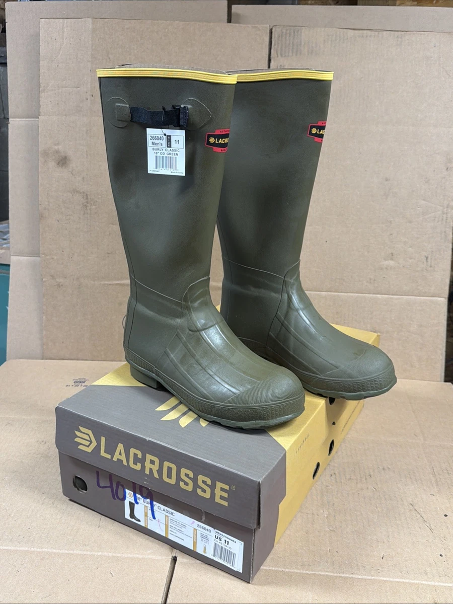 Bottes De Chasse LaCrosse Burly 18″ – Vert – Homme – Taille 5