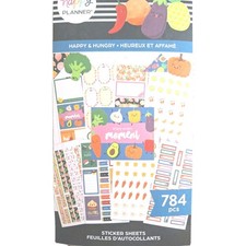 Happy Planner Value Pack Happy  Hungry Planner Stickers New 784 pcs