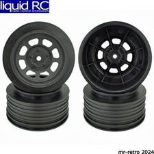 De Racing -ds4-ab 4 Pieces Speedway Sc Wheels For Sc10 Sc5m 3mm Black