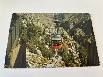 The Tram Car Tram Ride Palm Springs California Continental Postcard