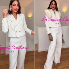 ZARA WOMAN FW25/26 ECRU MID-RISE STRAIGHT LEG PANTS ALL SIZES 2753/238/712