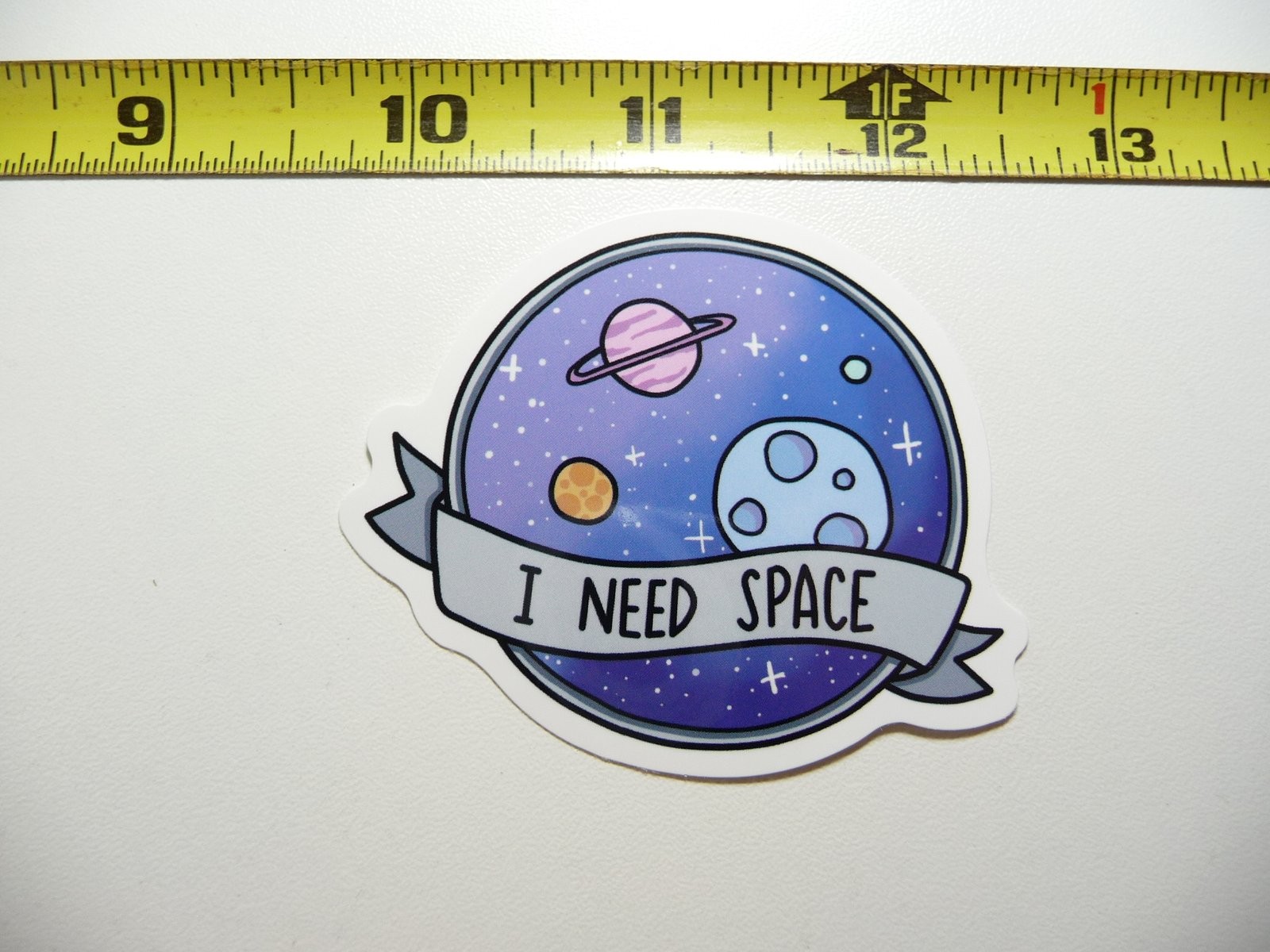 Space Planets Decal Sticker for Galaxy Exploration Lovers