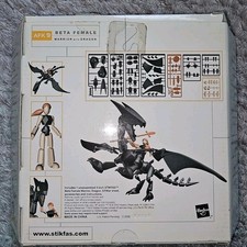 Stikfas Beta Female Warrior Dragon AFK 9 2003 Hasbro *Parts STICKERS ARE NEW