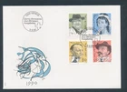 D490328 Switzerland FDC Comedians Portraits 1990