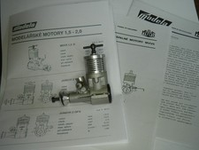 Collectors: 1,5 cc MVVS Diesel, almost like new, with documents (copies), (2)