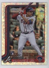 2025 Topps Chrome Logofractor Edition Nacho Alvarez Jr #75 2y0