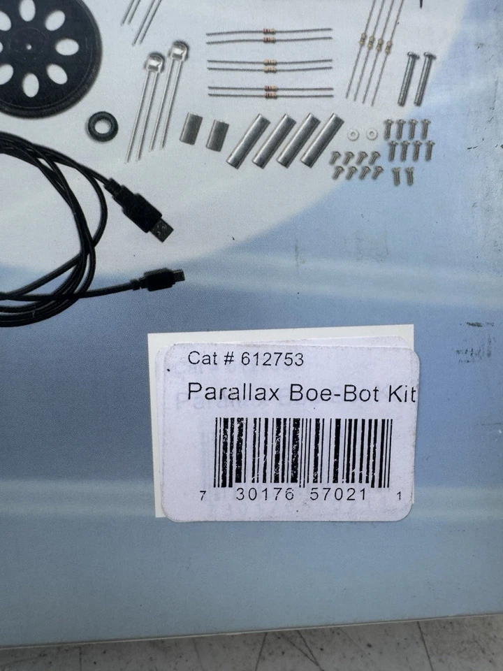 Parallax 28832 Programmable Boe-Bot Robot Kit - USB Version (non-solder) NEW - Image 4 of 4