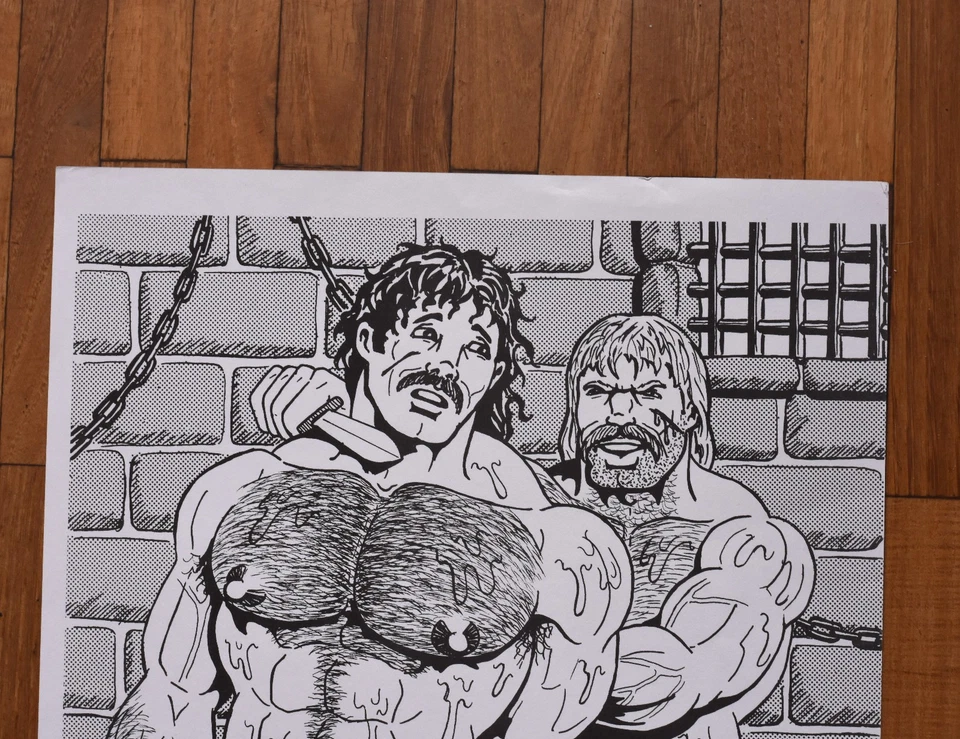 The Hun / Bill Schmeling Kunstdruck Set S-04 Druck gay interest comic LGBTQ