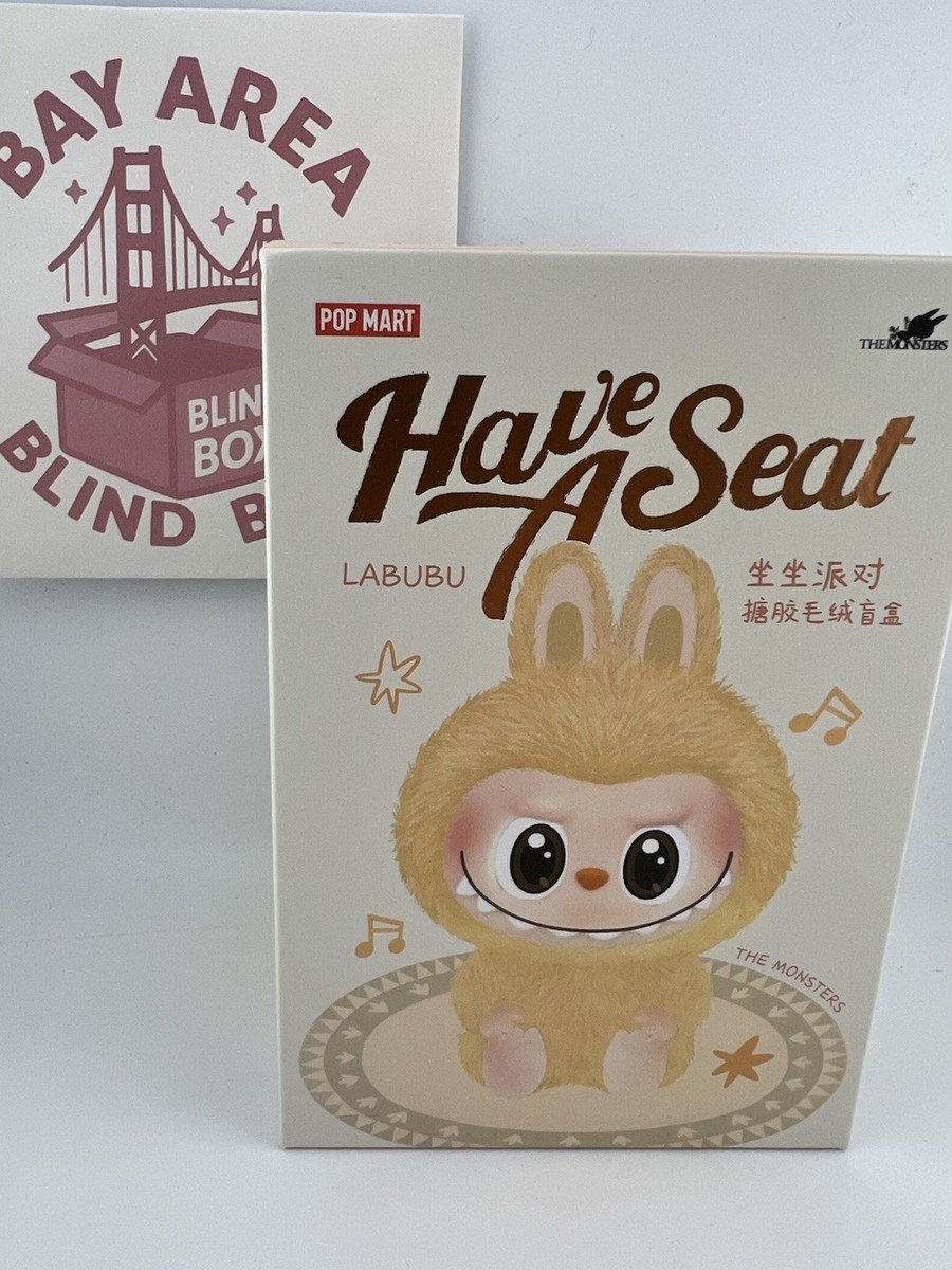 QUQU AUTHENTIC 2024 Pop Mart LABUBU HAVE A SEAT Original *SEALED