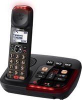 Panasonic Amplified Corded Landline Phone – Loud Volume & Big Buttons, Multiple 