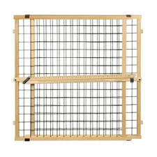 MYPET North States Wire Mesh Dog Gate: 29.5-50" Wide. Pressure Mount. No Tool...