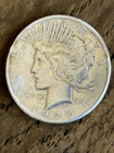 Peace Silver Dollar - -  1925