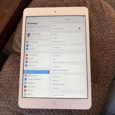 Apple iPad mini 2 - 32 GB, ME280LL/A Wi-Fi, 7.9 in Silver WORKS 