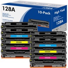 CE320A 128A Toner Cartridge For HP LaserJet Pro CM1415 CM1415fnw CP1525nw Lot