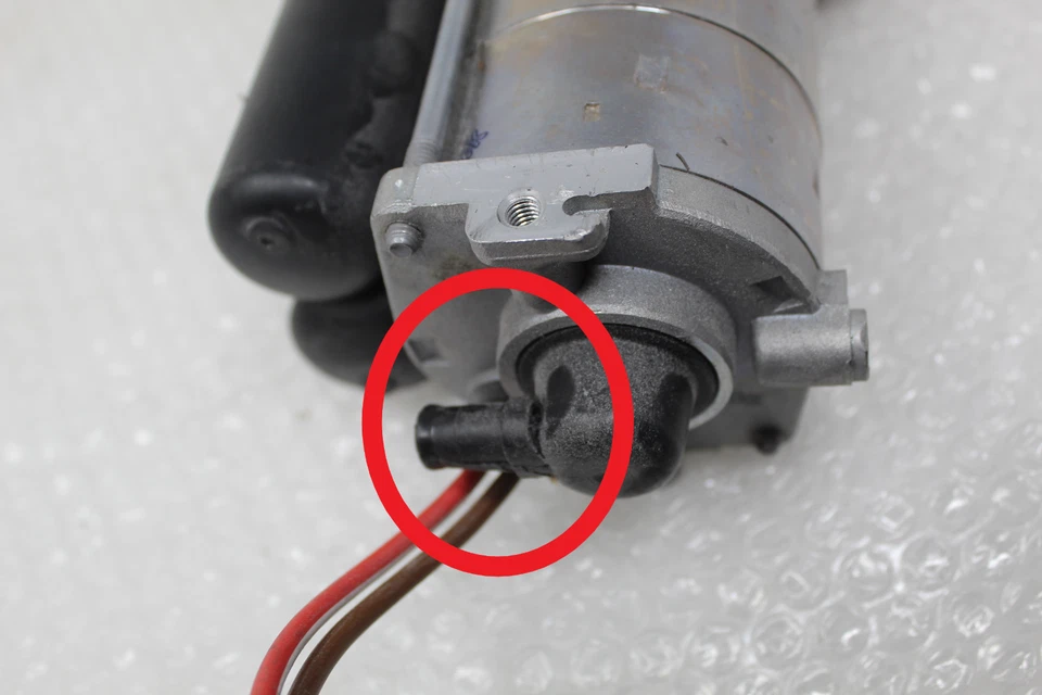 Tesla Modelo S X Wabco 2016-20 suspensión neumática doble bomba compresor OEM 1044911-00 Foto 2 de 4