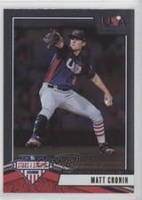 2019 Panini USA Baseball Stars & Stripes Longevity Matt Cronin #3 k0v