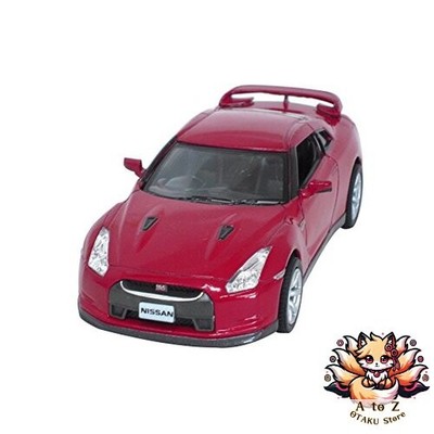 NEU KiNSMART 1:36 Nissan GTR R-35 Wine Red Window Box 200-528
