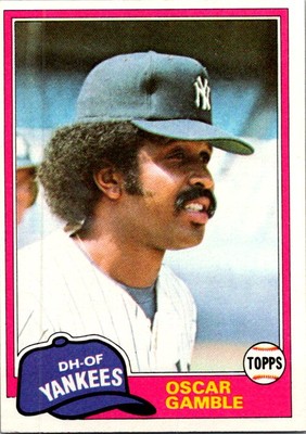 1981 Topps #139 Oscar Gamble